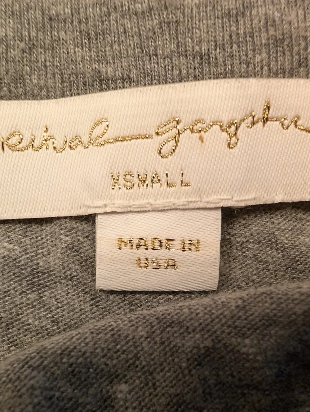 NWT Spiritual Gangster Gray 'WARRIOR' Tee *Flaw* XS